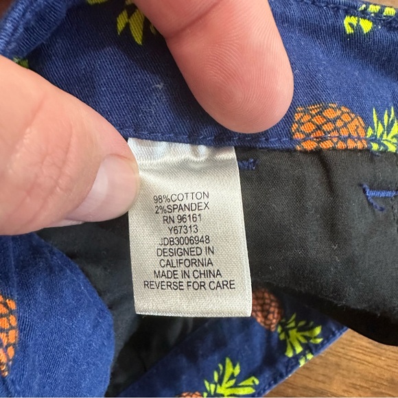 Bebop pineapple print tropical shorts - Picture 4 of 4